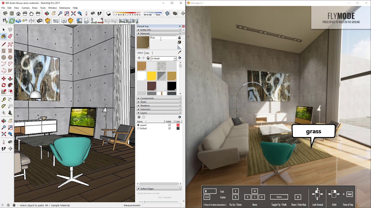 rendering software for sketchup models on mac